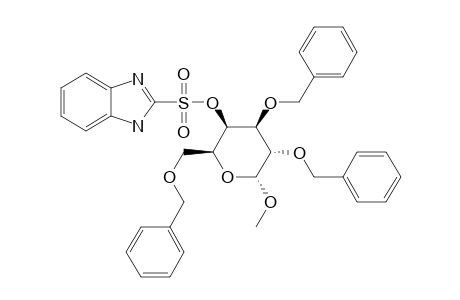 METHYL-2,3,6-TRI-O-BENZYL-4-O-(1-IMIDAZOLYLSULFONYL)-ALPHA-D-GALACTOPYRANOSIDE
