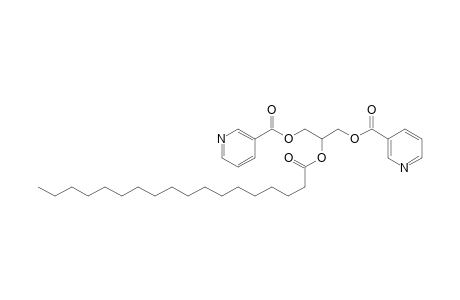 1,3-Dinicotinoyl-2-octadecanoylglycerol