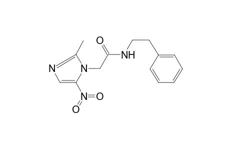 2-(2-Methyl-5-nitro-imidazol-1-yl)-N-phenethyl-acetamide