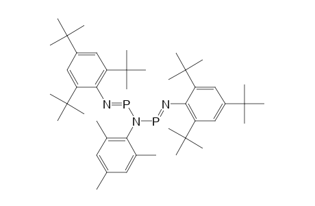 1,5-bis[2',4',6'-tris(t-butyl)phenyl]-3-(2',4',6'-trimethylphenyl)-1,3,5-triaza-2,4-diphospha-1,4-pentadiene