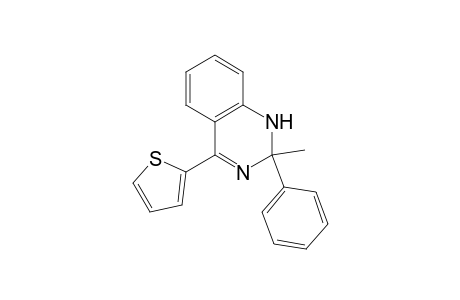 2-Methyl-2-phenyl-4-(2-thienyl)-1H-quinazoline