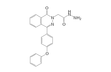 2-(1-Oxo-4-(4-phenoxyphenyl)phthalazin-2(1H)-yl)acetohydrazide