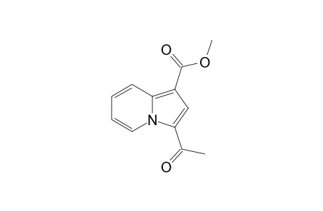 3-Acetyl-1-indolizinecarboxylic acid methyl ester