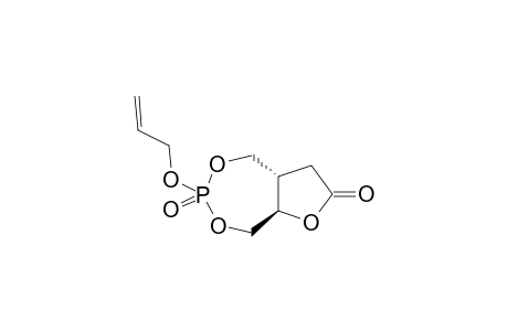 (1R,7S)-4-(PROP-2'-ENYLOXY)-3,5,8-TRIOXA-4,LAMBDA[5]-PHOSPHABICYCLO-[5.3.0]-DECAN-4,9-DIONE;SECOND-CONFORMERE