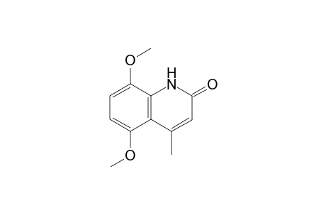 5,8-Dimethoxy-4-methylquinolin-2(1H)-one