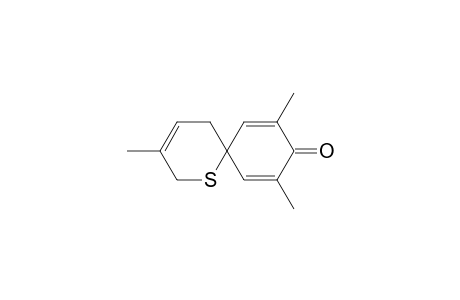 Spiro[3,5-Dimethylcyclohexa-2,5-dien-4-one-1,2'-5'-methyl-1'-thiacyclohex-4'-ene]