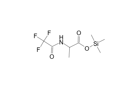 L-Alanine, N-(trifluoroacetyl)-, trimethylsilyl ester