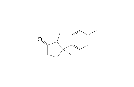 2,3-Dimethyl-3-(4-methylphenyl)cyclopentan-1-one