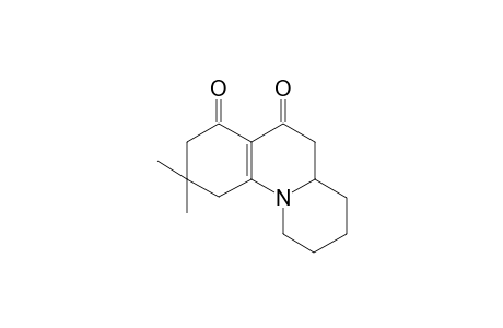 8H-Pyrido[1,2-a]quinoline-6,7-dione, 9,9-dimethyl-1,2,3,4,4a,5,9,10-octahydro-