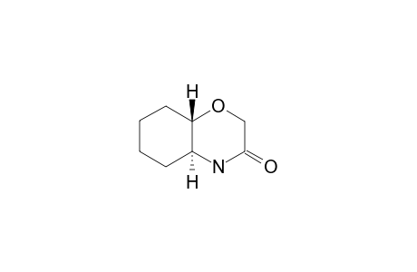 (4AS,8AS)-4-OXA-PERHYDROCHINOLIN-2-ON