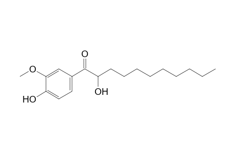 2-Hydroxy-1-(4-Hydroxy-3-methoxyphenyl)undecan-1-one