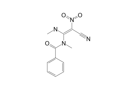 N-(2-CYANO-1-(METHYLAMINO)-2-NITROETHENYL)-N-METHYLBENZAMIDE