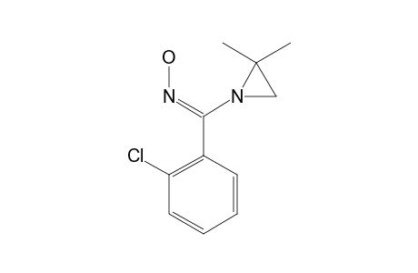 2,2-DIMETHYL-AZIRIDINYL-2-CHLORO-BENZALDOXIME