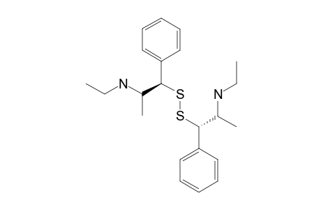 Bis-1-(2-(ethylamino)-1-phenylpropyl)-disulfid, (threo)