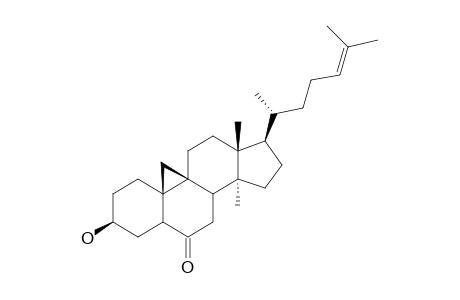 3.beta.-Hydroxy-28,29-bis-nor-cycloarten-6-one