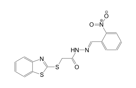 2-(1,3-benzothiazol-2-ylsulfanyl)-N'-[(E)-(2-nitrophenyl)methylidene]acetohydrazide