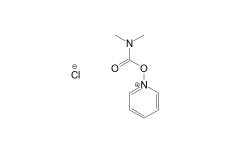 Pyridinium, 1-[[(dimethylamino)carbonyl]oxy]-, chloride