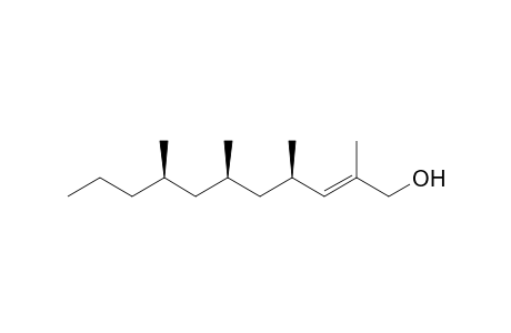 (E,4R,6R,8R)-2,4,6,8-tetramethyl-2-undecen-1-ol