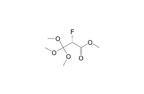 (2R)-2-fluoro-3,3,3-trimethoxy-propionic acid methyl ester