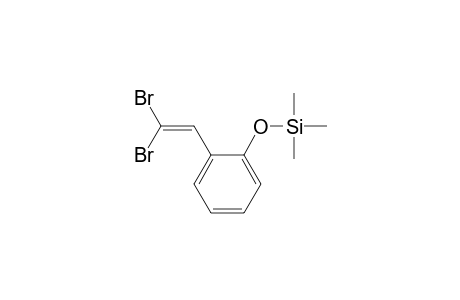 .beta.,.beta.-dibromo-o-(trimethylsiloxy)styrene