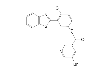 3-pyridinecarboxamide, N-[3-(2-benzothiazolyl)-4-chlorophenyl]-5-bromo-