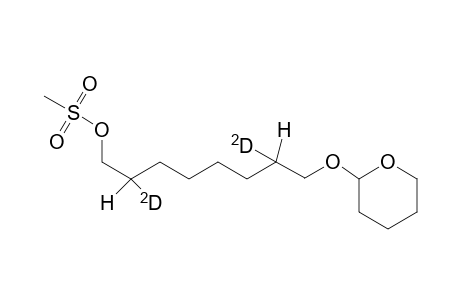 [2,7-2H2]-1-(Methanesulfonyloxy)-8-(tetrahydropyran-2'-yloxy)octane