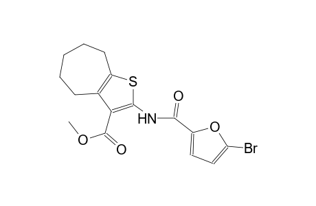 methyl 2-[(5-bromo-2-furoyl)amino]-5,6,7,8-tetrahydro-4H-cyclohepta[b]thiophene-3-carboxylate