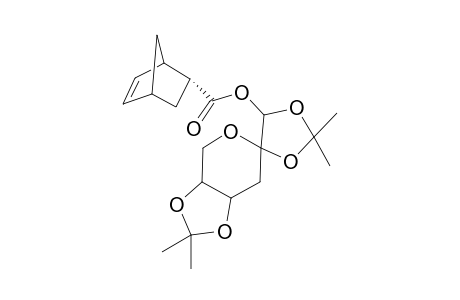 [4,5-(Isopropylidenedioxy)tetrahydropyran-2-spiro-4'-(2',2'-dimethyl-1',3'-dioxalane)]-3-yl (R)- bicyclo[2.2.1]hept-5-en-2-carboxylate