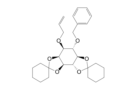 (+)-3-O-allyl-4-O-Benzyl-1,2:5,6-di-O-cyclohexylidene-myo-inositol