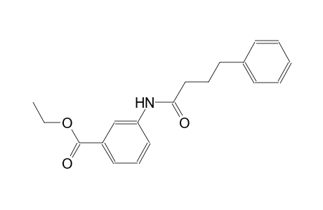 ethyl 3-[(4-phenylbutanoyl)amino]benzoate