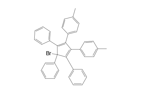 1-[3-bromanyl-5-(4-methylphenyl)-2,3,4-triphenyl-cyclopenta-1,4-dien-1-yl]-4-methyl-benzene