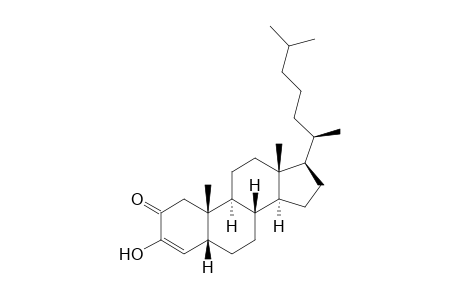 Cholest-3-en-2-one, 3-hydroxy-, (5.beta.)-
