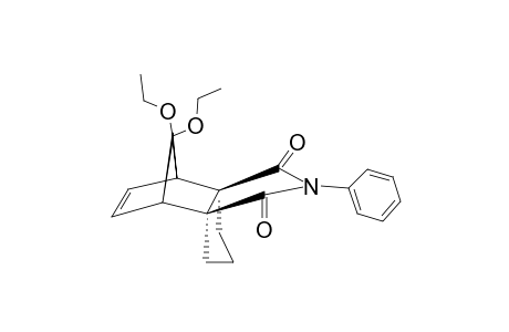 (3AR,4R,7S,7AS)-11,11-DIETHOXY-2-PHENYL-1H,3H-4,7-METHANO-3A,7A-PROPANOISOINDOL-1,3-INDOLE