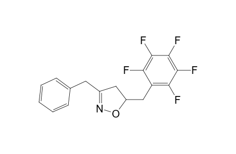 3-Benzyl-5-(2,3,4,5,6-pentafluorobenzyl)-2-isoxazoline