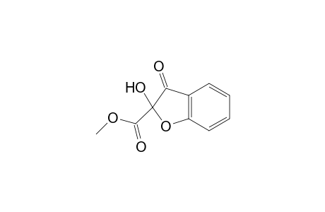 2-Hydroxy-3-keto-coumaran-2-carboxylic acid methyl ester
