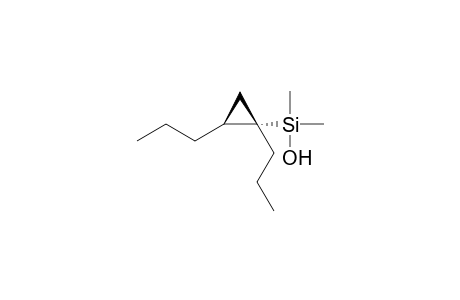 s,1-[Hydroxy(dimethyl)silyl]-t-1,t-2-diphenylcyclopropane