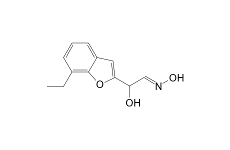 2-Benzofuranacetaldehyde, 7-ethyl-.alpha.-hydroxy-, oxime, (E)-