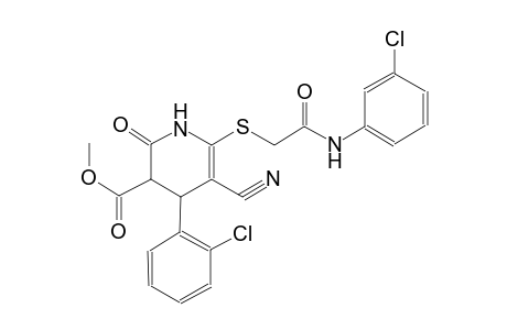 3-pyridinecarboxylic acid, 4-(2-chlorophenyl)-6-[[2-[(3-chlorophenyl)amino]-2-oxoethyl]thio]-5-cyano-1,2,3,4-tetrahydro-2-oxo-, methyl ester