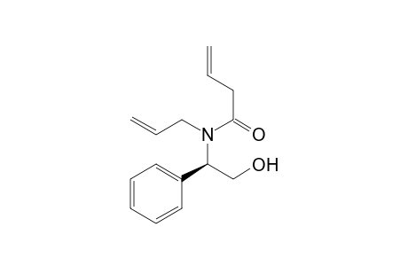 N-Allyl-N-[(R)-1'-hydroxy-3'-methylbutan-2'-yl]-but-3-enamide