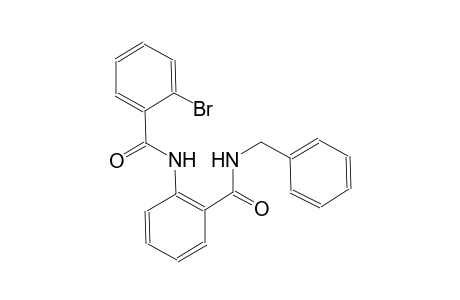 N-benzyl-2-[(2-bromobenzoyl)amino]benzamide