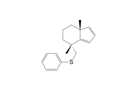 2,6-Dimethyl-2-phenylthiomethylbicyclo[4.3.0]nona-1,7-diene