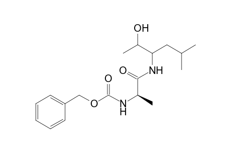3[N-(Benzyloxycarbonyl)-(R)-alanylamino]-5-methylhexan-2-ol