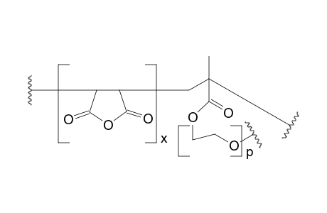 Maleic anhydride PEG MA copolymer