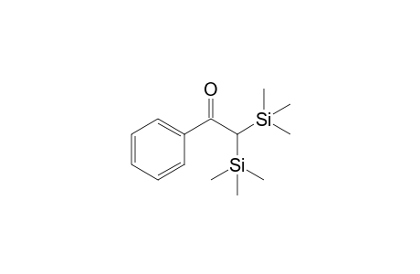 Bis(trimethylsilyl)methyl phenyl ketone