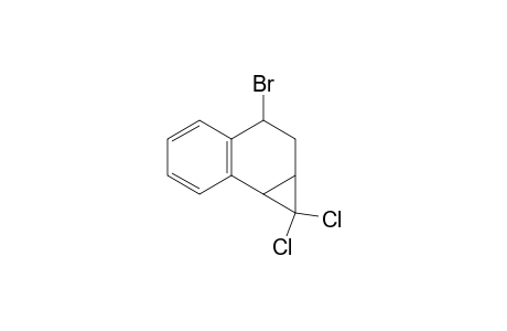 1H-Cyclopropa[a]naphthalene, 3-bromo-1,1-dichloro-1a,2,3,7b-tetrahydro-