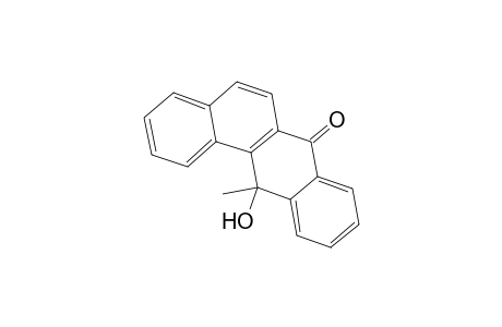 Benz[a]anthracen-7(12H)-one, 12-hydroxy-12-methyl-