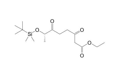(S)-ethyl 7-(tert-butyldimethylsilyloxy)-3,6-dioxooctanoate