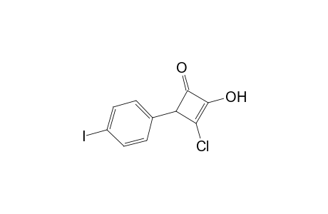 3-Chloranyl-4-(4-iodophenyl)-2-oxidanyl-cyclobut-2-en-1-one