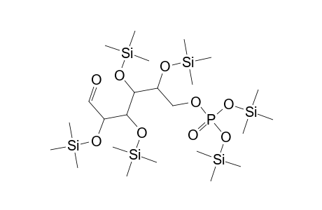 D-Glucose, 2,3,4,5-tetrakis-O-(trimethylsilyl)-, 6-[bis(trimethylsilyl) phosphate]