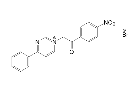1-(p-nitrophenacyl)-4-phenylpyrimidinium bromide